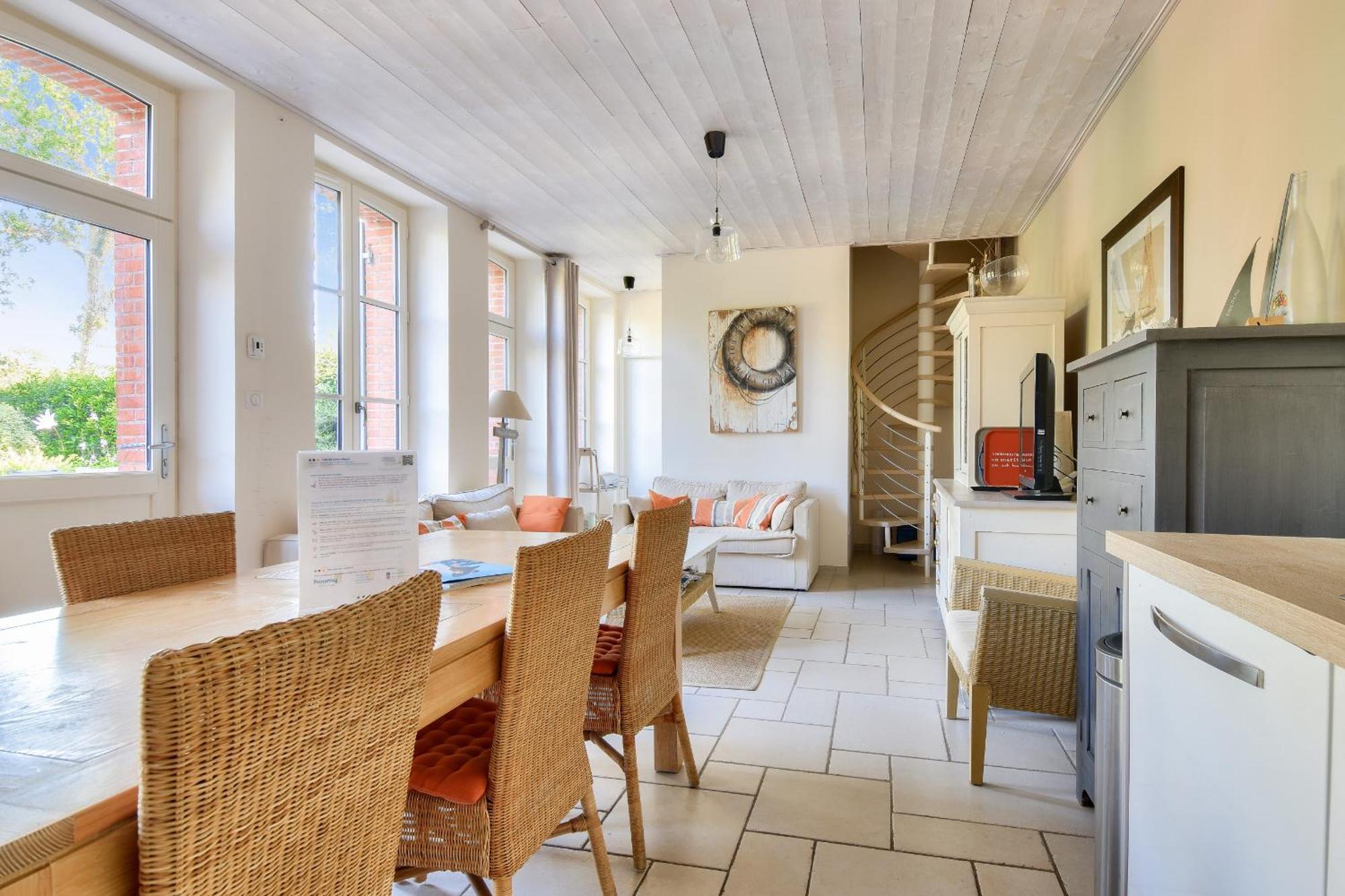 Villa Traditionnelle Pour 8 - 550M De La Plage 누아르무티에 앙 릴 외부 사진